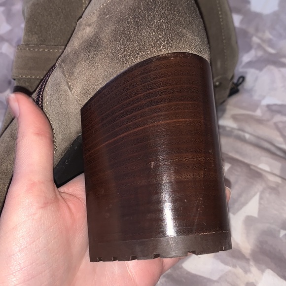 Emanuele Crasto Leather Block Heel Boots Size 39 - Picture 8 of 10